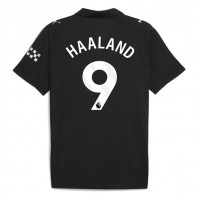 Stroje piłkarskie Manchester City Erling Haaland #9 Koszulka Wyjazdowej 2025-26 Krótki Rękaw